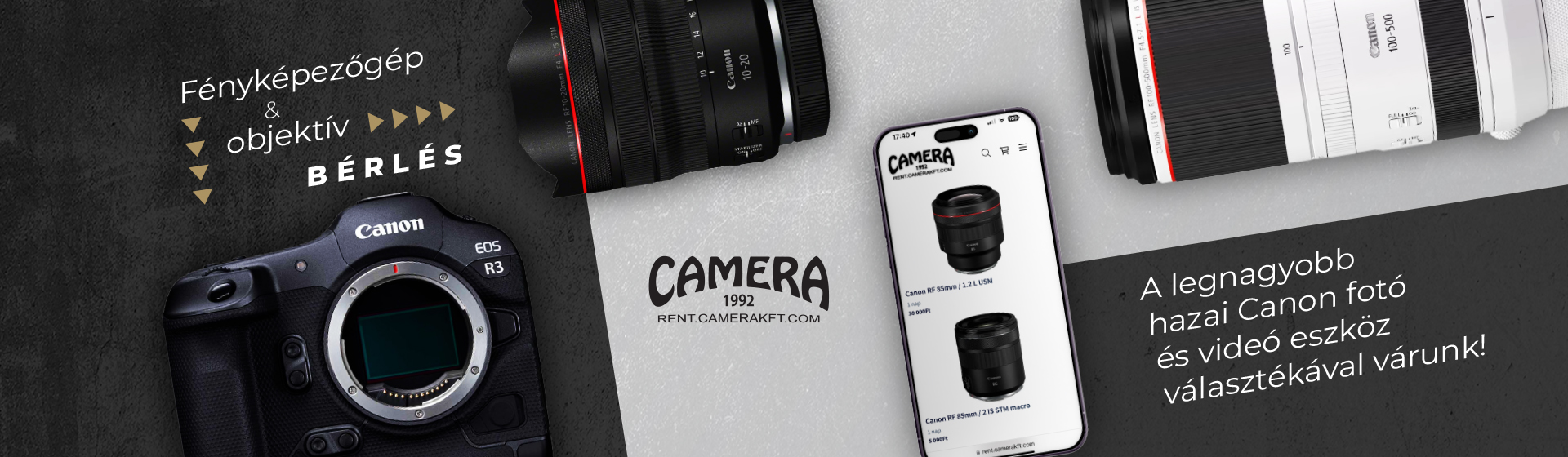 Camera Kft. webáruház