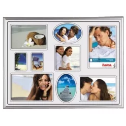   Hama műanyag keret Madrid "Galery" (30x40cm) (silver) (00066954)