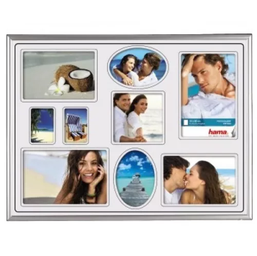 Hama műanyag keret Madrid "Galery" (30x40cm) (silver) (00066954)