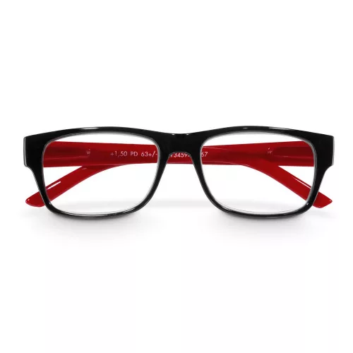 HAMA olvasószemüveg (műanyag) (+1,5 dpt) (red/black) (00096207)