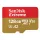 SanDisk Extreme® microSDXC™ 128GB memóriakártya + adapter (UHS-I) (V30) (U3) (A2) (C10) (190MB/s) (00121586)