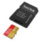 SanDisk Extreme® microSDXC™ 512GB memóriakártya + adapter (UHS-I) (V30) (U3) (A2) (C10) (190MB/s) (00121589)
