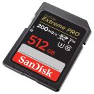 SanDisk Extreme® PRO SDXC™ 512GB memóriakártya (UHS-I) (V30) (U3) (C10) (200MB/s) (00121598)