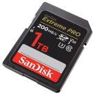SanDisk Extreme® PRO SDXC™ 1TB memóriakártya (UHS-I) (V30) (U3) (C10) (200MB/s) (00121599)