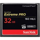 SanDisk Extreme PRO® CompactFlash™ 32GB memóriakártya (160MB/s) (00123843)