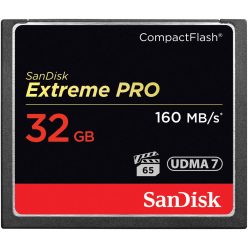   SanDisk Extreme PRO® CompactFlash™ 32GB memóriakártya (160MB/s) (00123843)