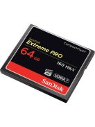 SanDisk Extreme PRO® CompactFlash™ 64GB memóriakártya (160MB/s) (00123844)