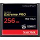 SanDisk Extreme PRO® CompactFlash™ 256GB memóriakártya (160MB/s) (00123863)