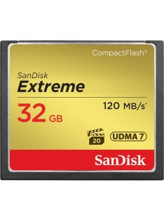   SanDisk Extreme CompactFlash™ 32GB memóriakártya (120MB/s) (00124093)