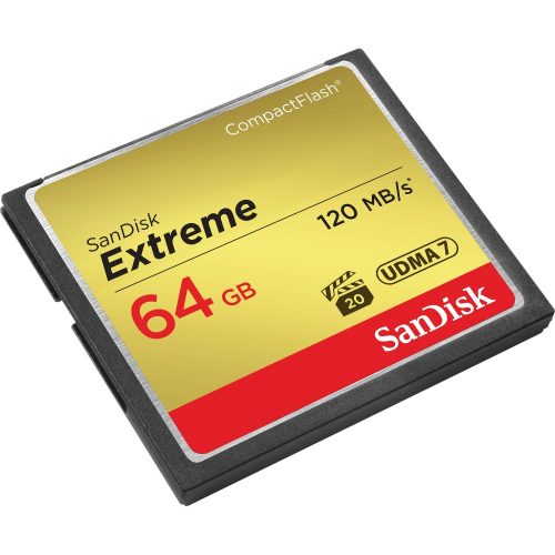 SanDisk Extreme CompactFlash™ 64GB memóriakártya (120MB/s) (00124094)