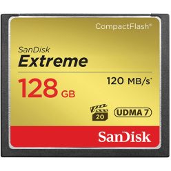   SanDisk Extreme CompactFlash™ 128GB memóriakártya (120MB/s) (00124095)
