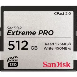   SanDisk Extreme PRO® CFast™ 2.0 512GB memóriakártya (VPG-130) (525MB/s) (00173409)