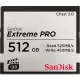 SanDisk Extreme PRO® CFast™ 2.0 512GB memóriakártya (VPG-130) (525MB/s) (00173409)