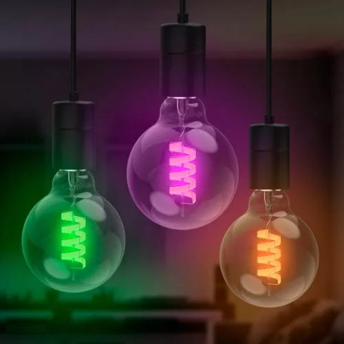 Hama OKOS (WiFi) LED HANGULATIZZÓ (E27) (RGBW) (4,9W) (00176644)