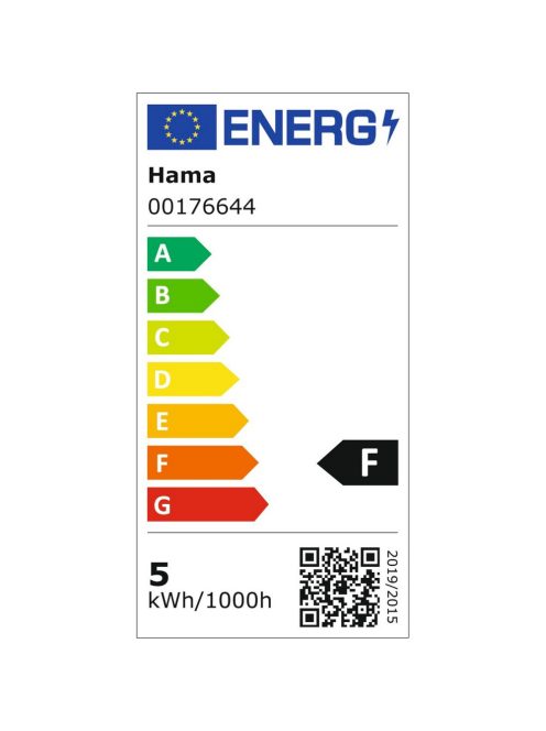 Hama OKOS (WiFi) LED HANGULATIZZÓ (E27) (RGBW) (4,9W) (00176644)