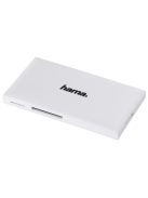 Hama "SLIM" multi memóriakártya olvasó (USB 3) (white) (00181017)