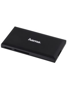   Hama "SLIM" multi memóriakártya olvasó (USB 3) (black) (00181018)