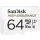 SanDisk High Endurance microSDXC memory card - 64GB (183566)