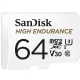 SanDisk High Endurance microSDXC memory card - 64GB (183566)