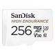 SanDisk® High Endurance microSDXC™ 256GB memóriakártya + adapter (V30) (U3) (100MB/s) (Class10) (00183568)