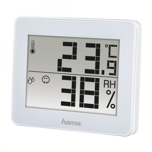 Hama "TH-130" HŐ ÉS PÁRATARTALOM MÉRŐ (white) (00186360)