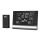 HAMA "BLACK LINE PLUS” Időjárás állomás (black) (00186418)