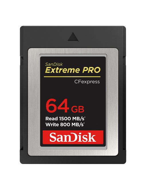 SanDisk Extreme PRO® CFexpress® 64GB memóriakártya (1500/800 MB/s) (00186484)