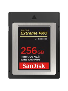   SanDisk Extreme PRO® CFexpress® 256GB memóriakártya (1700/1200 MB/s) (00186486)