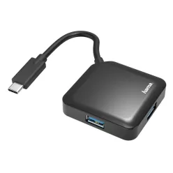 Hama USB-C to USB-A "HUB" (black) (00200112)