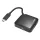 Hama USB-C to USB-A "HUB" (black) (00200112)