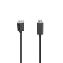   Hama DisplayPort // HDMI kábel (4K - UHD) (1,5m) (black) (00200712)