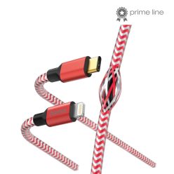   Hama "REFLECTIVE" (USB-C // LIGHTNING) (1.5m) (red) (00201562)