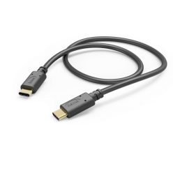   Hama USB kábel (USB-C // USB-C) (1m) (3A) (black) (00201589)