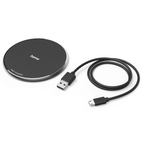 Hama "QI-FC10" vezeték nélküli töltő (10W) (black) (00201683)