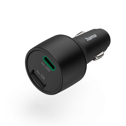 Hama autós töltő "PD/QC" USB-A // USB-C (32W) (00201690)