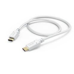   Hama USB kábel (USB-C // USB-C) (1.5m) (3A) (white) (00201704)