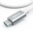 Hama USB kábel (USB-C // USB-C) (1.5m) (5A) (240W) (white) (00201724)
