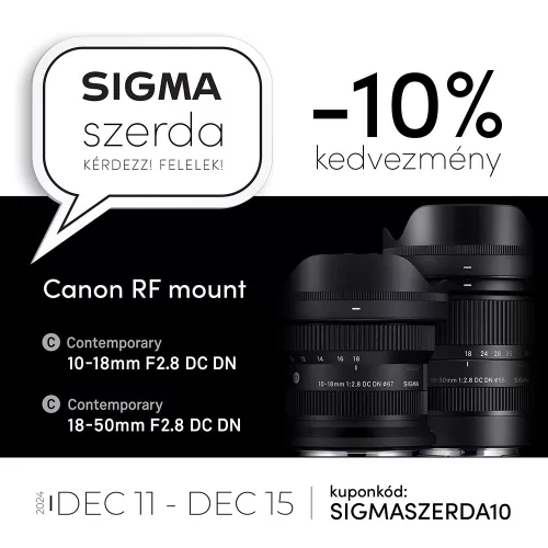 Sigma 18-50mm / 2.8 DC DN | Contemporary - (APS-C) Canon RF bajonettel (585972)