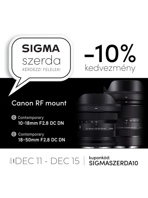 Sigma 18-50mm / 2.8 DC DN | Contemporary - (APS-C) Canon RF bajonettel (585972)