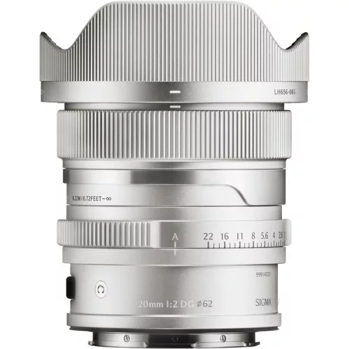 Sigma 20mm f/2 DG Contemporary Lens - Silver (Leica L) (49S969)