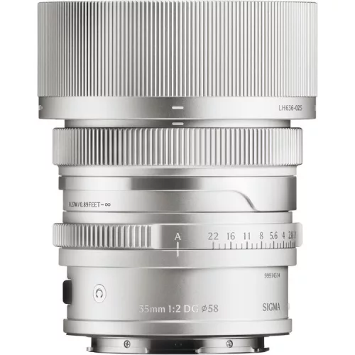 Sigma 35mm / 2 DG DN | Contemporary Lens - Silver (Leica L) (3S7969)