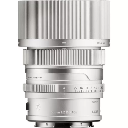 Sigma 50mm f/2 DG DN Contemporary Lens - Silver (Leica L) (31S969)