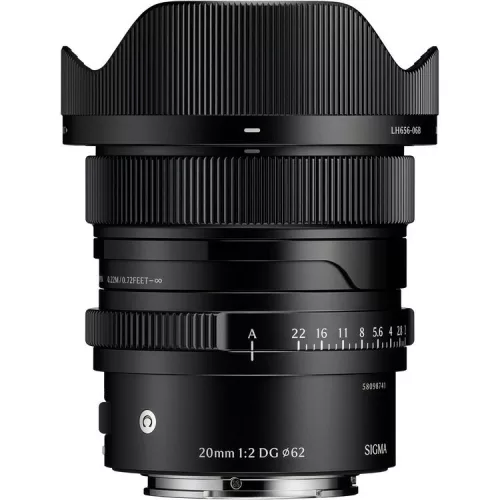 Sigma 20mm f/2 DG Contemporary Lens (Sony E, Black) (49B965)
