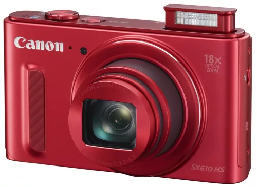 Canon PowerShot SX610HS (3 színben) (piros) (WiFi + NFC)