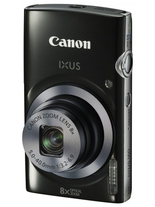 Canon IXUS 160 (4 színben) (fekete)