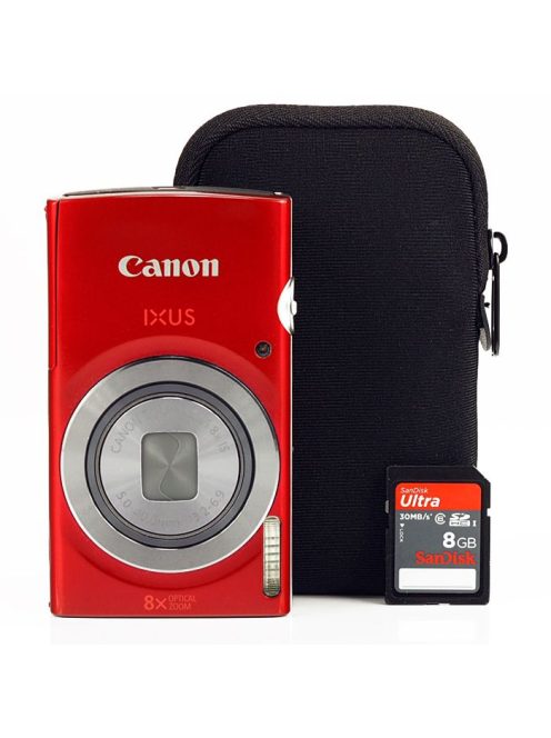 Canon Ixus 165 Essentials kit (2 színben) (piros)