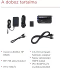 Canon LEGRIA HF R606 (2 színben) (fekete)