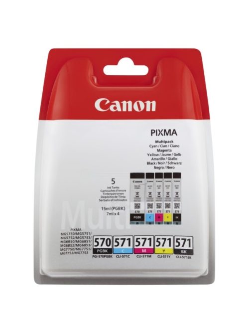 Canon PGI-570 + CLI-571 (5in1) tintapatron multipack (0372C006)