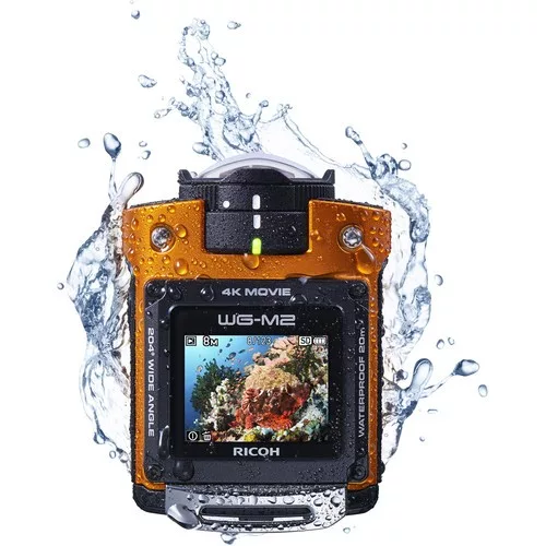 Ricoh WG-M2 akciókamera - narancs színű