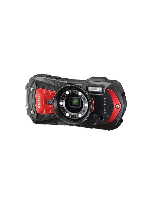 Ricoh WG-60 fényképezőgép - piros színű